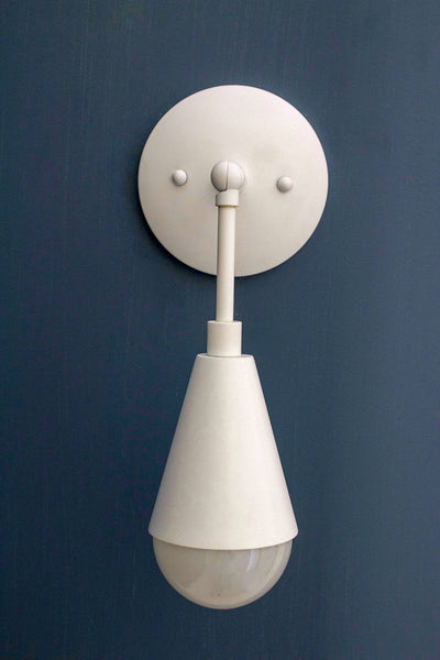 White Honest Sconce